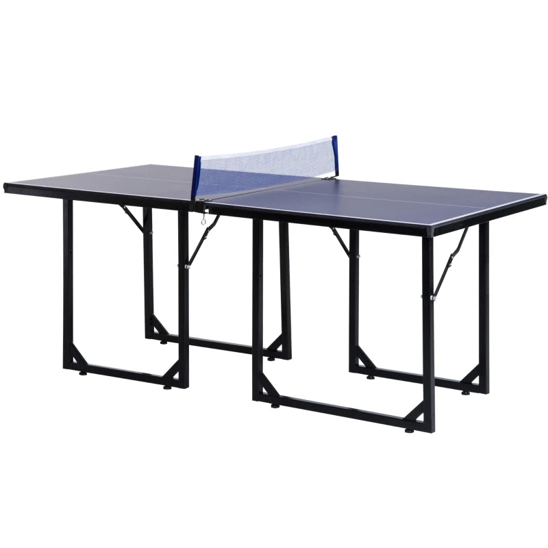 Portable Table Tennis Table Mid-Size for Indoor&Outdoor Table