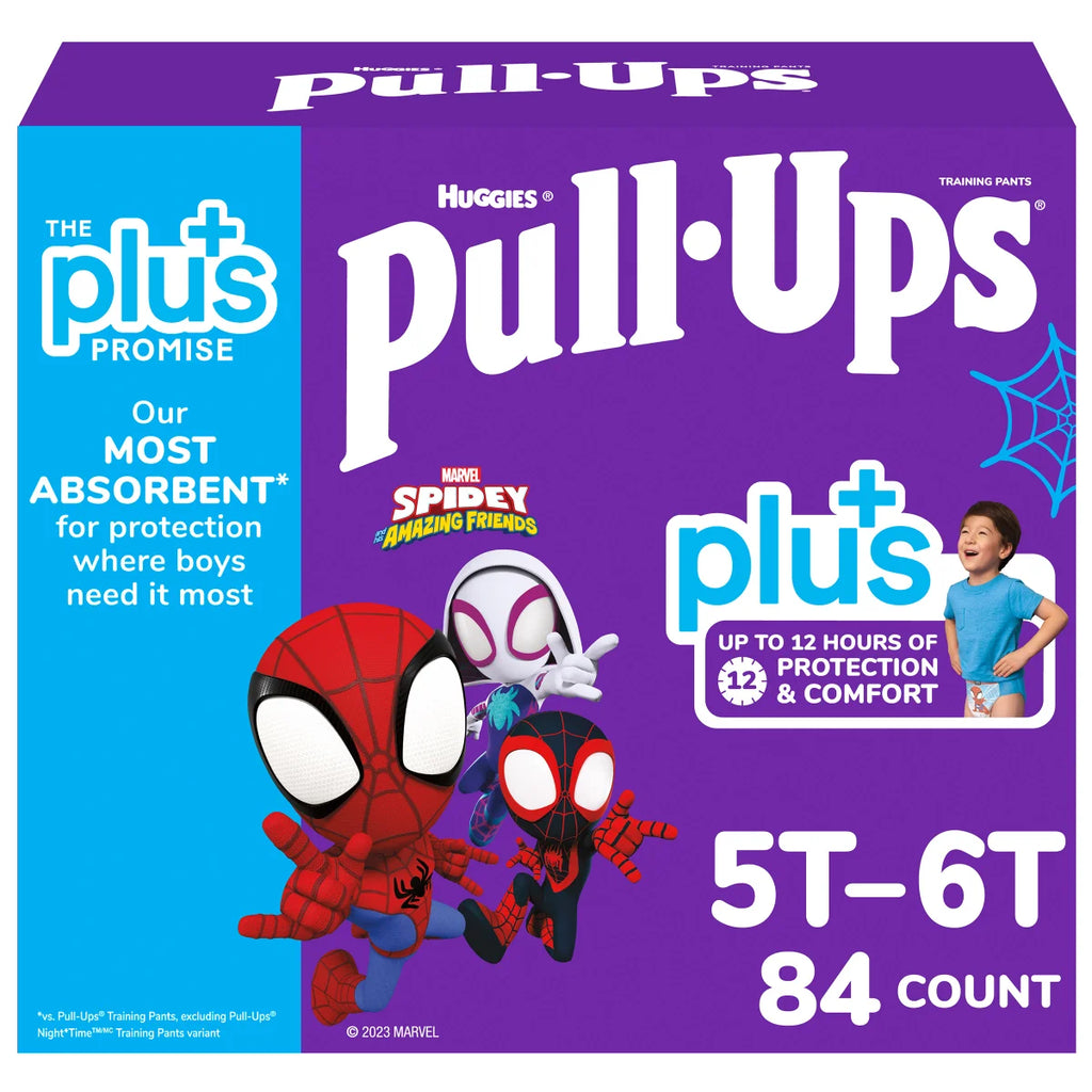 Huggies Pull-Ups Plus Training Pants For Boys
