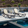 Nardi Omega 3-piece Commercial Chaise Lounge Set