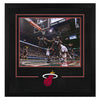 Dwayne Wade Miami Heat Autographed Framed Alley-Oop to Lebron James Photograph