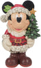 Generic Jim Shore 17 inch Mickey Old St. Mick Figurine Christmas Decoration Greeter