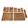 Seville Classics 9-piece Bamboo Organizer Starter Set