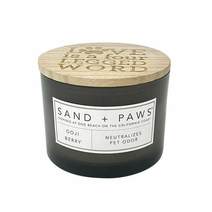 Sand + Paws Scented 12 oz. Candles – Set of 3