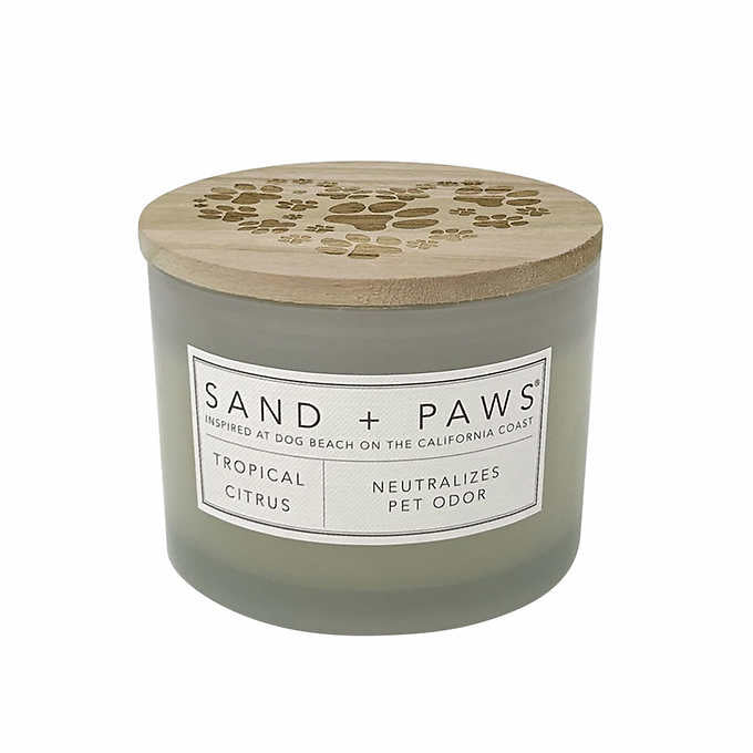 Sand + Paws Scented 12 oz. Candles – Set of 3