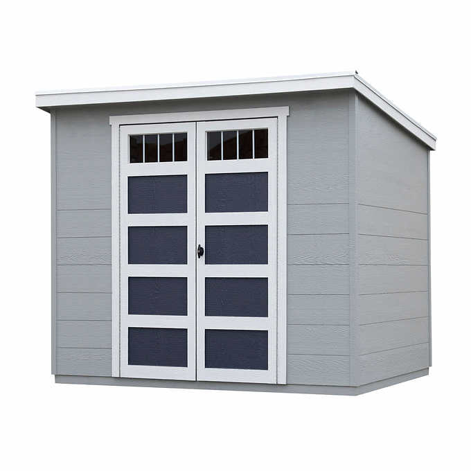 Melbourne 8x6 Wood Storage Shed - Do It Yourself Assembly
