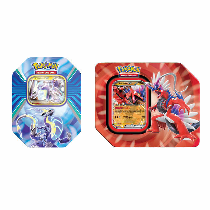 Pokémon Scarlet & Violet Series V-Tin & Window Tin (Miraidon & Koraidon)