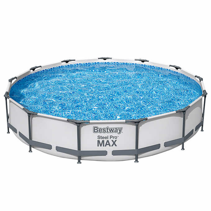 Bestway Steel Pro MAX 13’ x 30” Round Above Ground Pool Set
