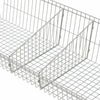 TRINITY EcoStorage 5-tier 48x18x72 Wire Shelving with Baskets & Dividers NSF Chrome