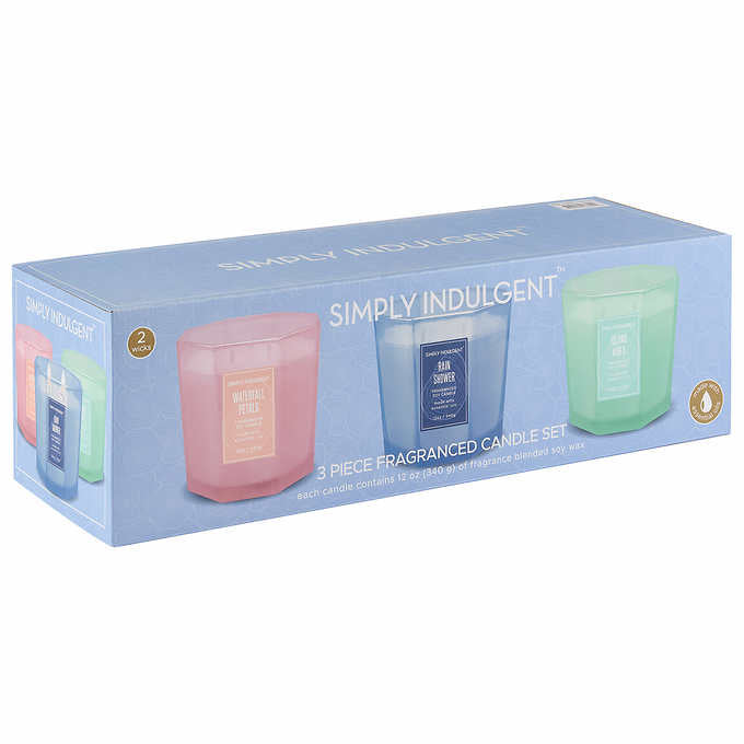 Simply Indulgent 12oz Candle, 3-pack