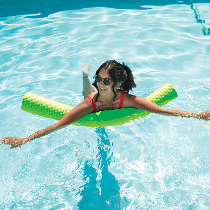 Inflatable Pool Soft Dipped Foam Pool Noodles Costco First Class