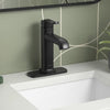 Cordate Single-handle Bathroom Faucet