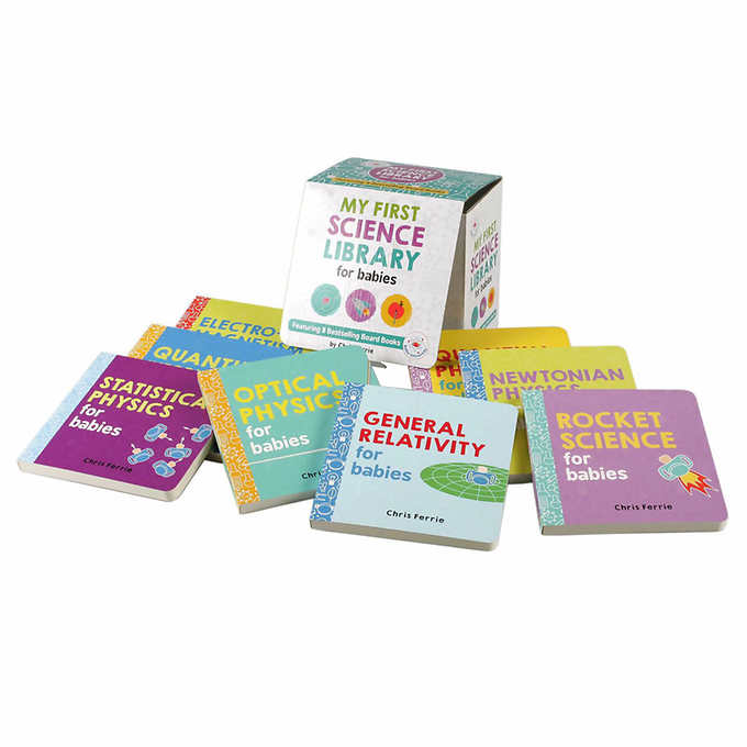 My First Science Library: 8 Board Book Box Set