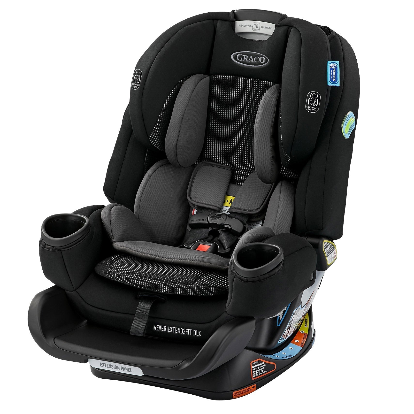 Graco 4Ever Extend2Fit DLX 4-In-1 Car Seat