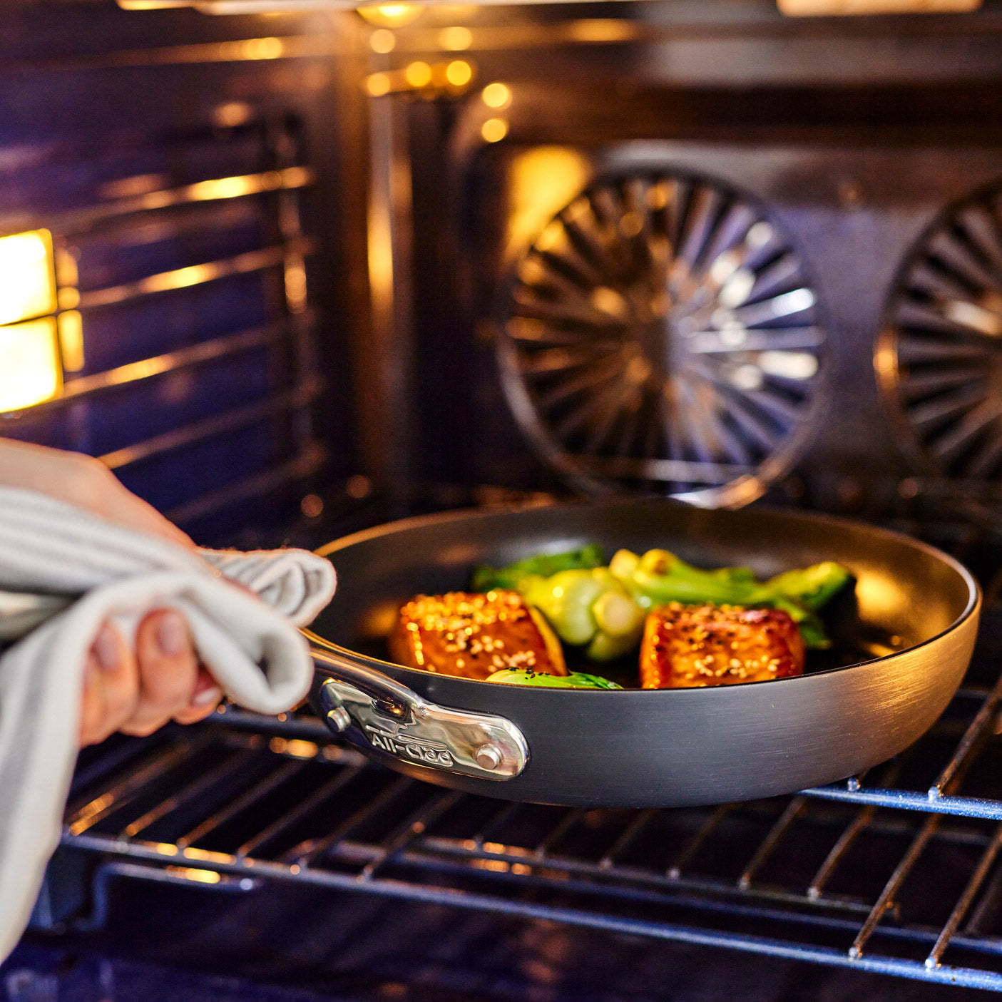 Hard-Anodized Fry Pan 3-Piece Set