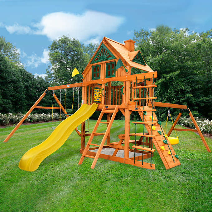 Gorilla Playsets Tahoe Treehouse Playset - Do It Yourself or Installed