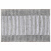 Textured Stripe Microfiber Bath Rug