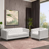 Cidney Leather 2-piece Set - Sofa and Chair