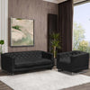 Cidney Leather 2-piece Set - Sofa and Chair