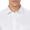 Kirkland Signature Men's White Comfort Sportshirt