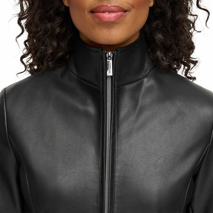 Kenneth Cole Ladies' Faux Leather Jacket