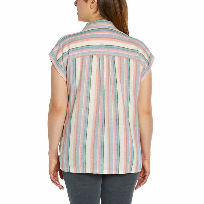 Orvis Ladies' Linen Blend Short Sleeve Shirt