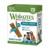 Whimzees Natural Dental Chew Stick, 72-count