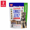 Chewmasters Organic Superfoods Turkey Jerky Dog Treats, 32 oz, 2-count