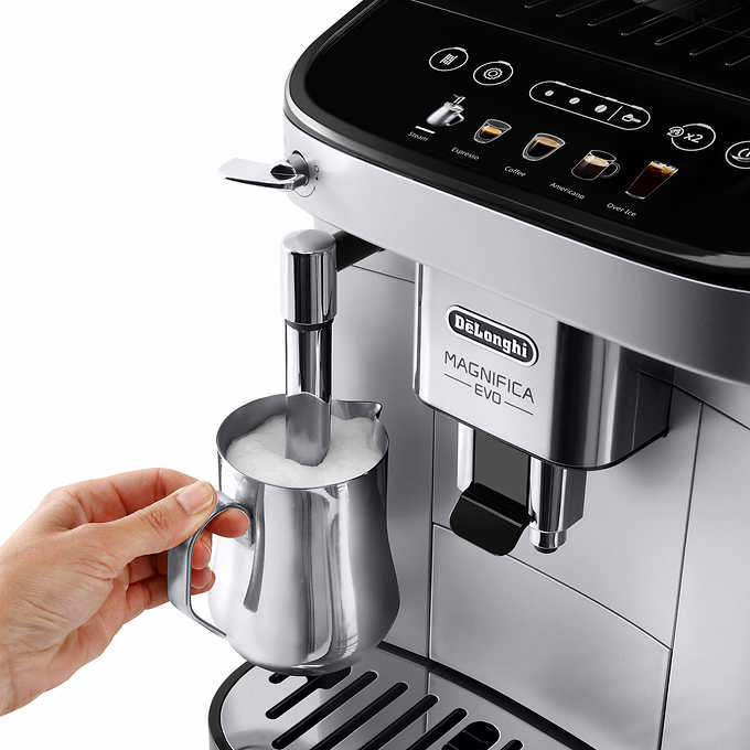 De’Longhi Magnifica Evo Automatic Espresso & Coffee Machine with Manual Frother