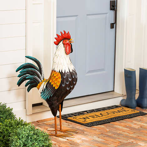 Metal Farmhouse Rooster