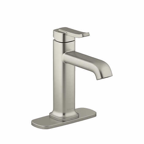 Cordate Single-handle Bathroom Faucet