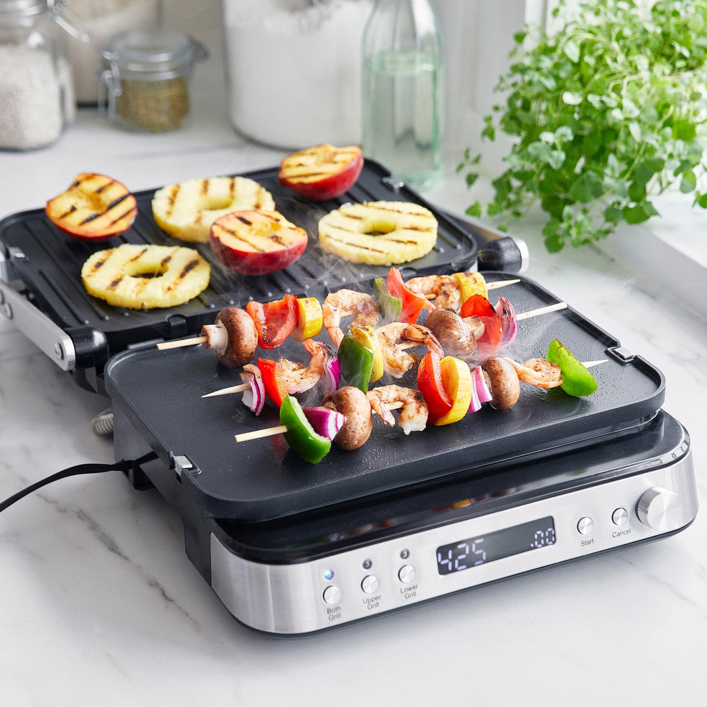 GreenPan 7-in-1 Ceramic Nonstick Grill Griddle and Waffle Maker