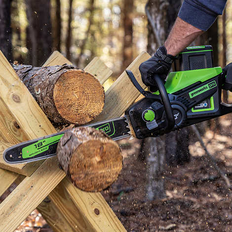 Greenworks 80V 18" Gen 2.5 2.5KW Chainsaw with 4ah Battery
