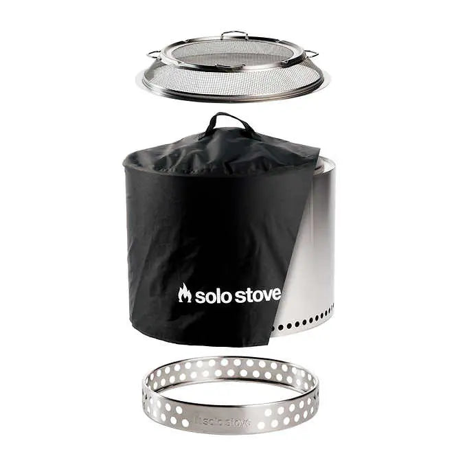 Solo Stove Bonfire 2.0 Bundle with Stand Shield & Shelter