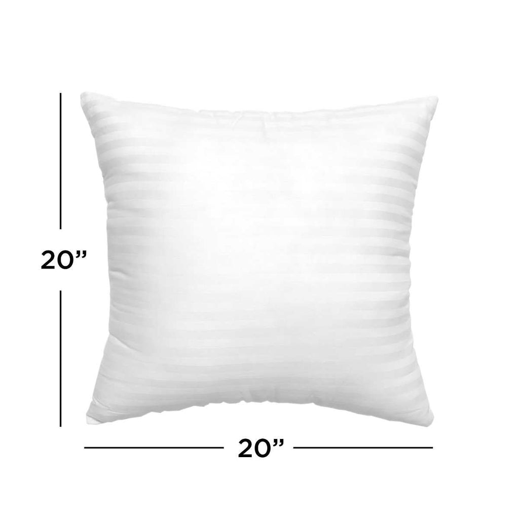 Roozt Home Gel-Fiber Pillow Inserts, 2-pack
