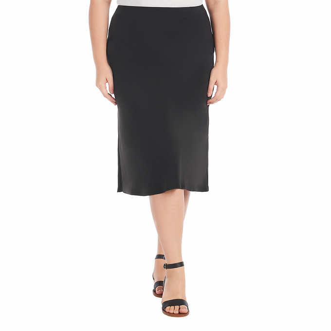 Hilary Radley Ladies' Pull-On Crepe Skirt