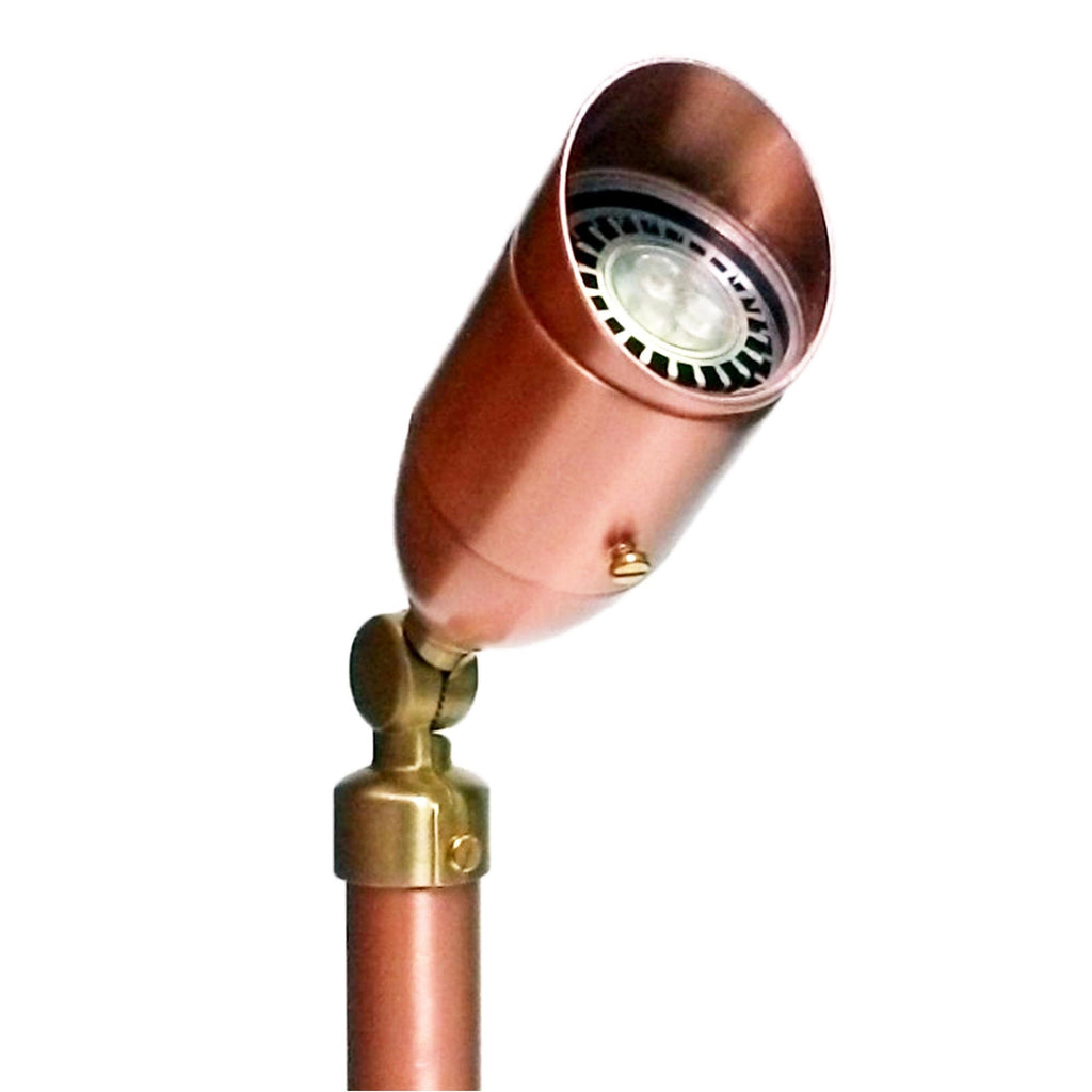 P.M. Lighting Professional Series LED Solid Copper Bullet Luminaire Image