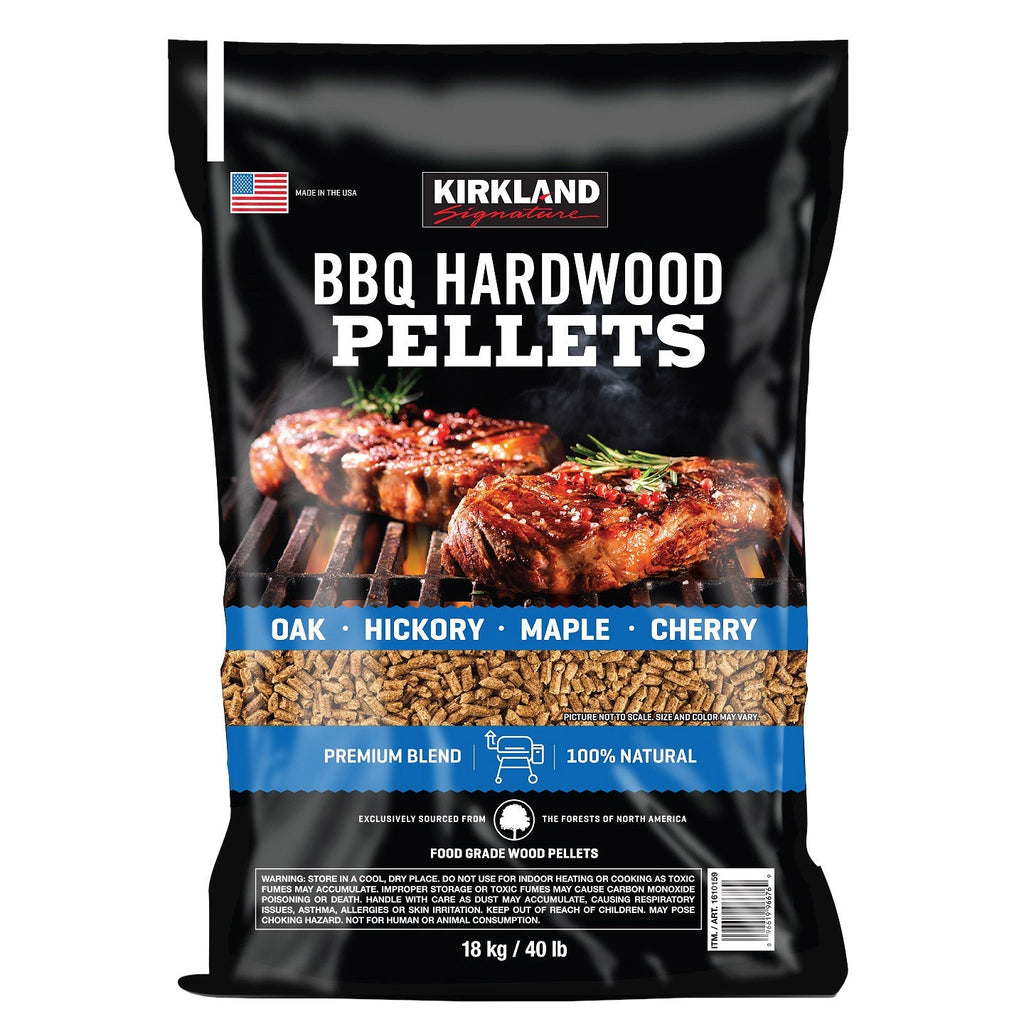 Kirkland Signature Premium Blend BBQ Hardwood Pellets, 40 lb Image