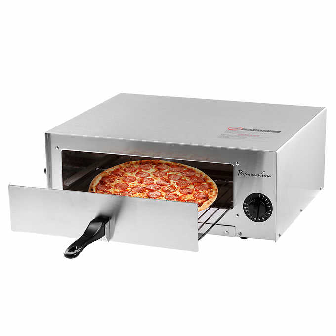 Pizza Oven & Frozen Snack Baker, Stainless Steel