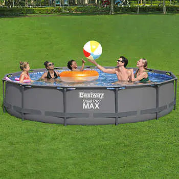 Bestway Steel Pro MAX 13’ x 30” Round Above Ground Pool Set