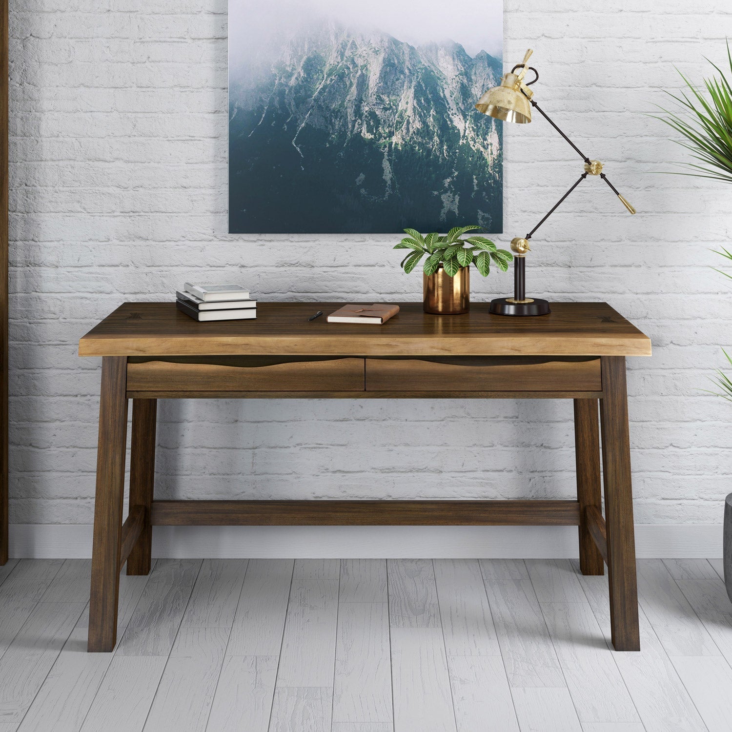 Whitley 54" Live Edge Writing Desk Image