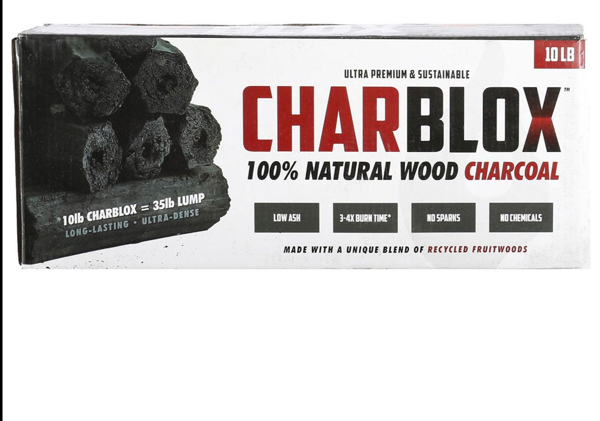 Charblox 100% Natural Wood Charcoal Logs, 10 lbs, 2-count Image