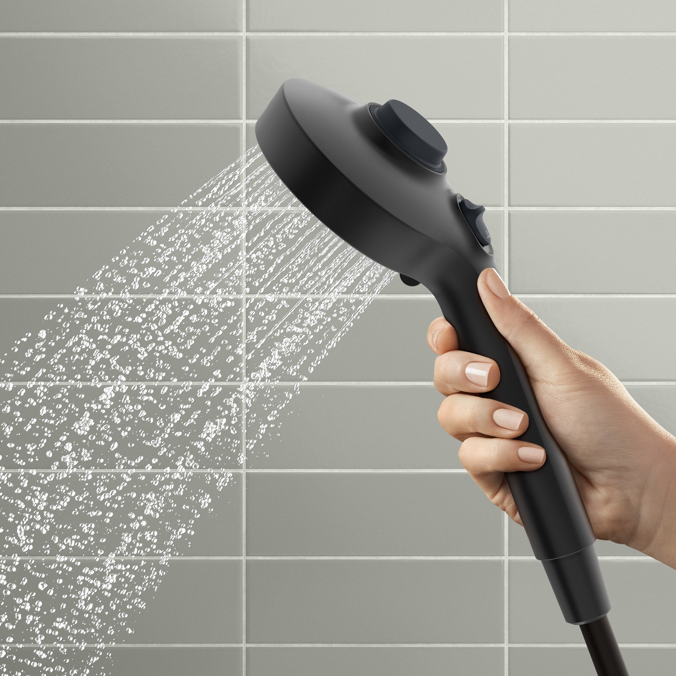 Prone 3-In-1 Multifunction Shower Head with Powersweep