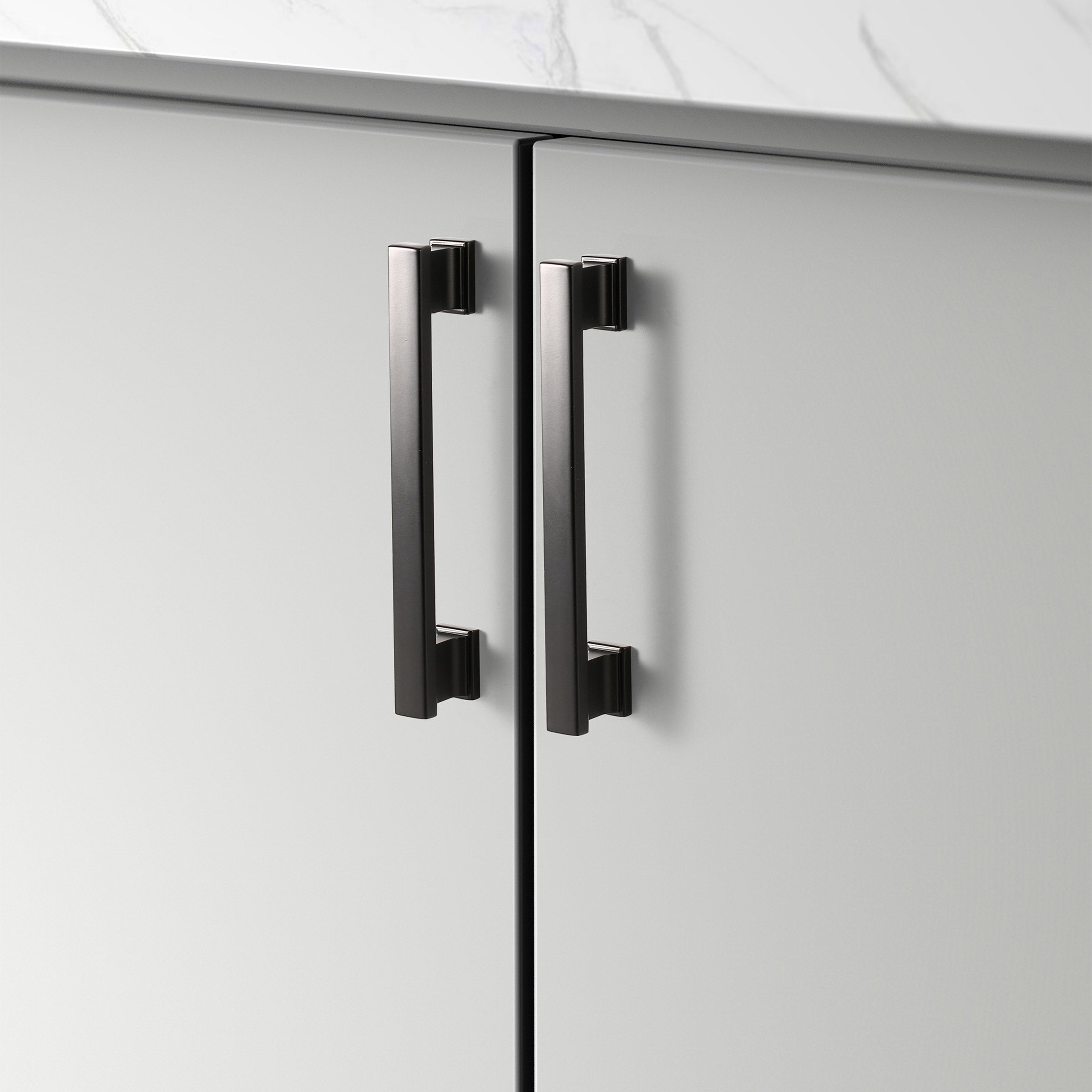 Hexa Series Modern 5 In. Rectangular Cabinet Handle Pull from  Collection