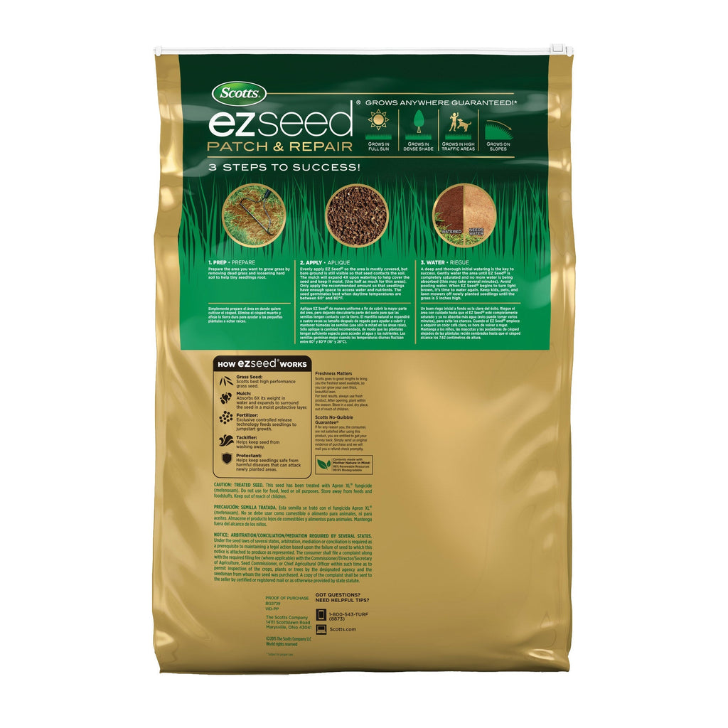 Scotts EZ Seed Patch & Repair Sun and Shade 25 lb