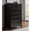 Paolina Full Bedroom Collection in Black