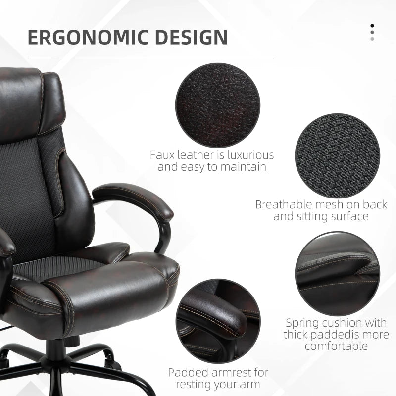  Vinsetto Ergonomic Executive Office Chair High Back