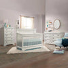 Imagio Baby Ashley 3-piece Crib Set, Brushed White