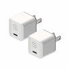 Scosche PowerVolt PD30 USB-C 30W Power Delivery Mini Fast Charger, 2-pack