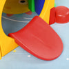 Qaba Kids Caterpillar Tunnel Outdoor Indoor Climb-N-Crawl Play Equipment for 3-6 Years Old, 6 Sections, for Daycare, Preschool, Playground, Multicolor