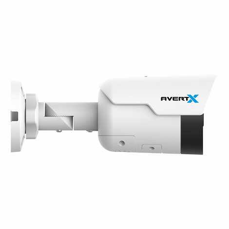 AvertX 4K Add-on Bullet IP Security Camera with Smart Analytics, 2-pack
